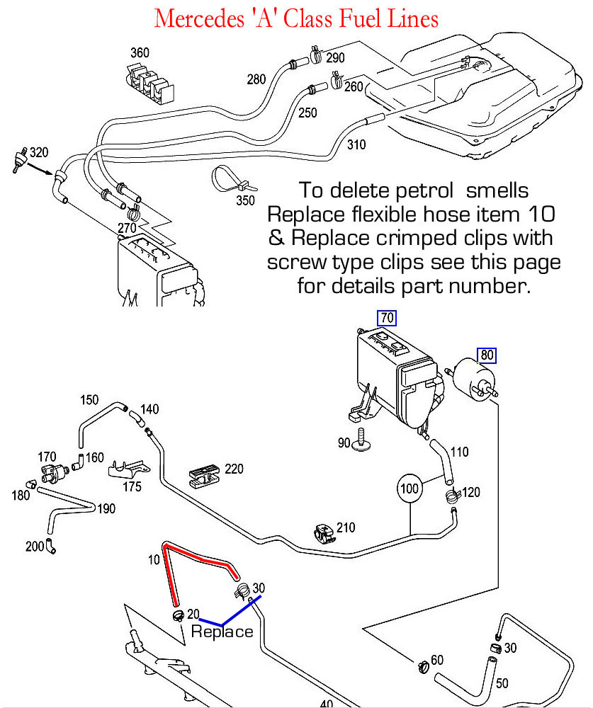 Mercedes diesel air in fuel lines #3