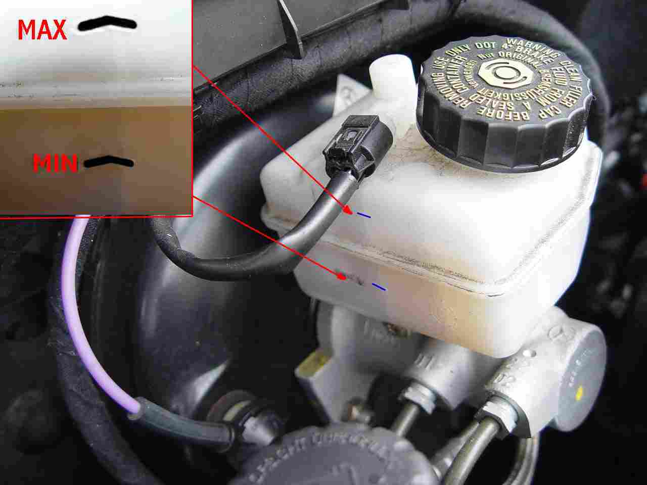 Check brake fluid level mercedes #5