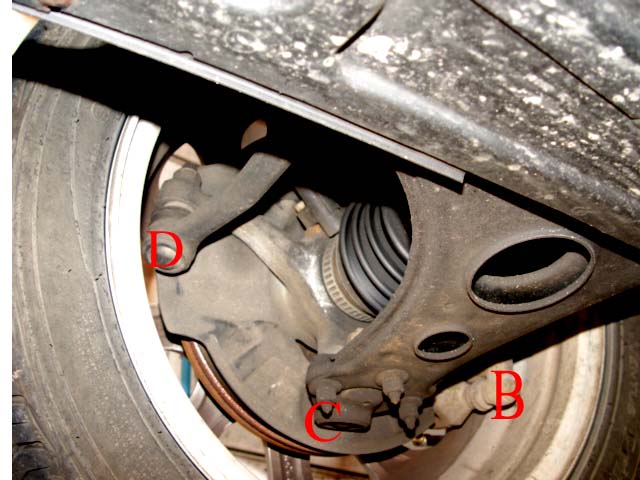 Bert Rowe's-Mercedes-Benz 'A'-class info, Front Suspension & Associated  Components