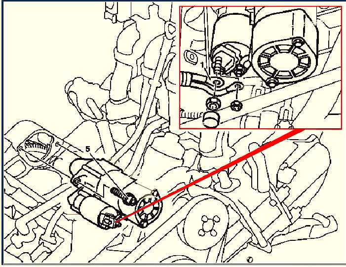 Mercedes c230 starter location #6