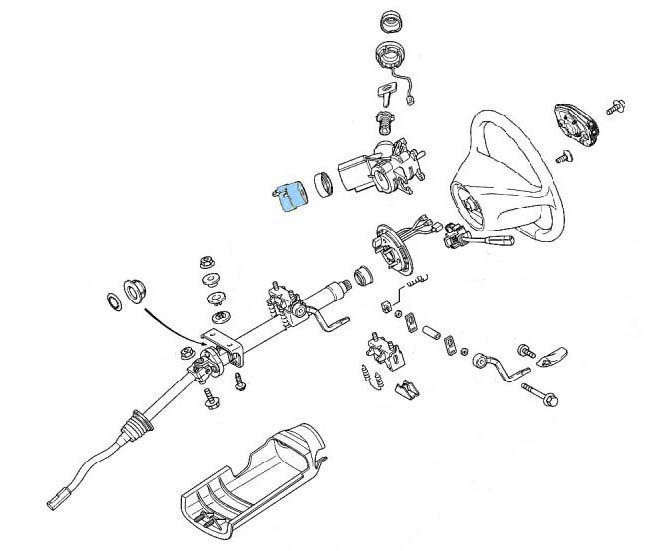 Mercedes a class steering angle sensor problem